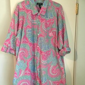 SOLD ON EBAY Ralph Lauren 3x  nightshirt